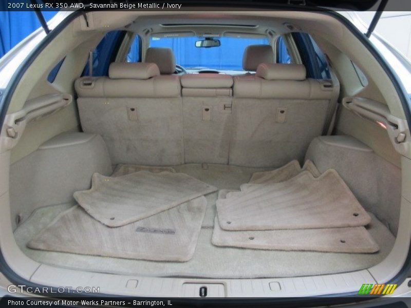 Savannah Beige Metallic / Ivory 2007 Lexus RX 350 AWD