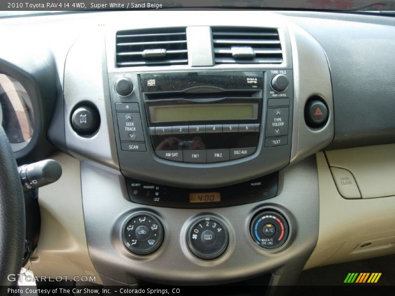 Super White / Sand Beige 2010 Toyota RAV4 I4 4WD