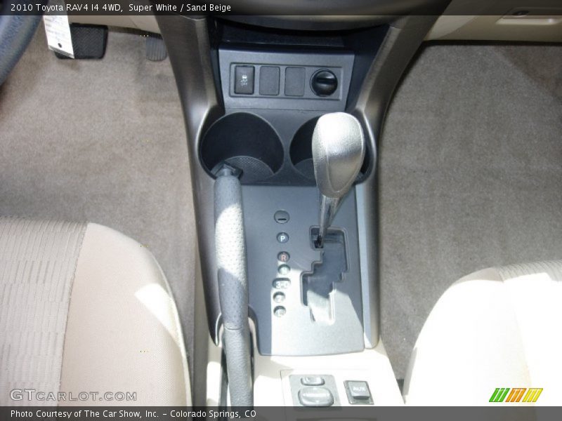 Super White / Sand Beige 2010 Toyota RAV4 I4 4WD