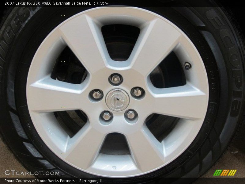 Savannah Beige Metallic / Ivory 2007 Lexus RX 350 AWD