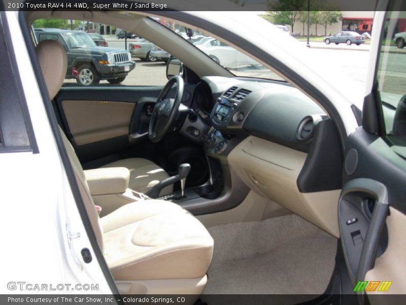Super White / Sand Beige 2010 Toyota RAV4 I4 4WD