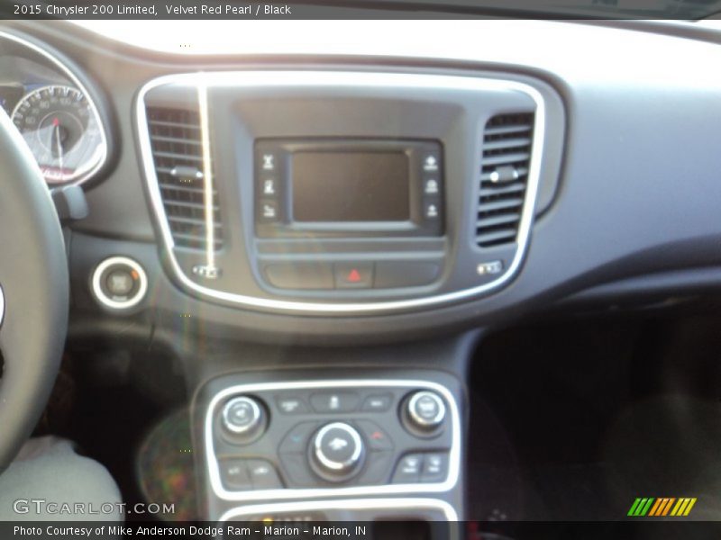 Velvet Red Pearl / Black 2015 Chrysler 200 Limited