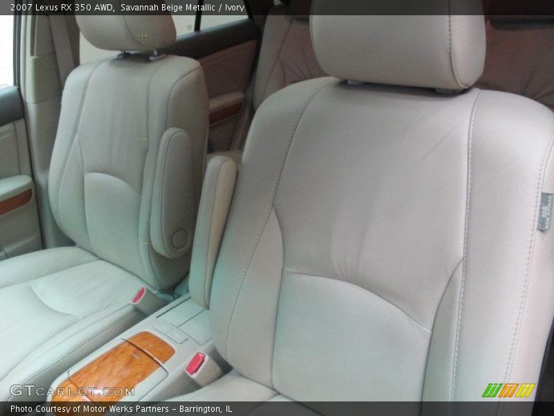 Savannah Beige Metallic / Ivory 2007 Lexus RX 350 AWD