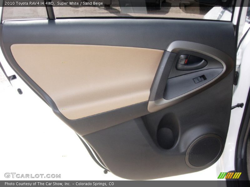 Super White / Sand Beige 2010 Toyota RAV4 I4 4WD