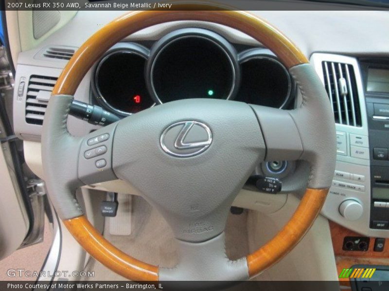  2007 RX 350 AWD Steering Wheel