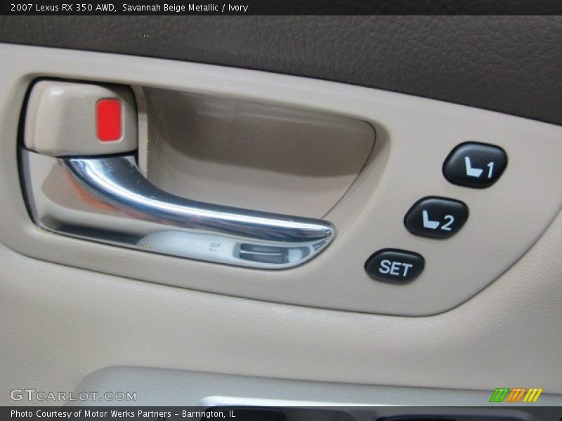 Savannah Beige Metallic / Ivory 2007 Lexus RX 350 AWD