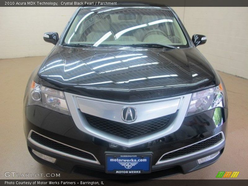Crystal Black Pearl / Parchment 2010 Acura MDX Technology