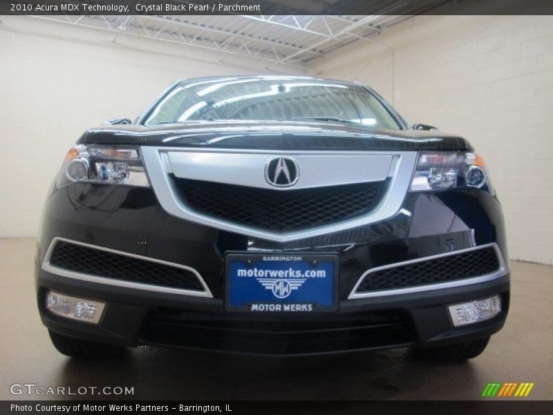 Crystal Black Pearl / Parchment 2010 Acura MDX Technology