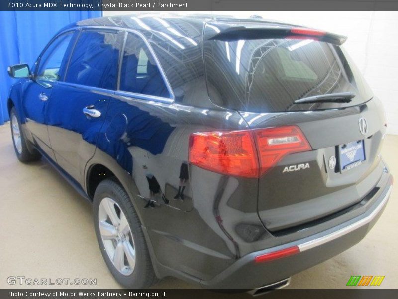 Crystal Black Pearl / Parchment 2010 Acura MDX Technology