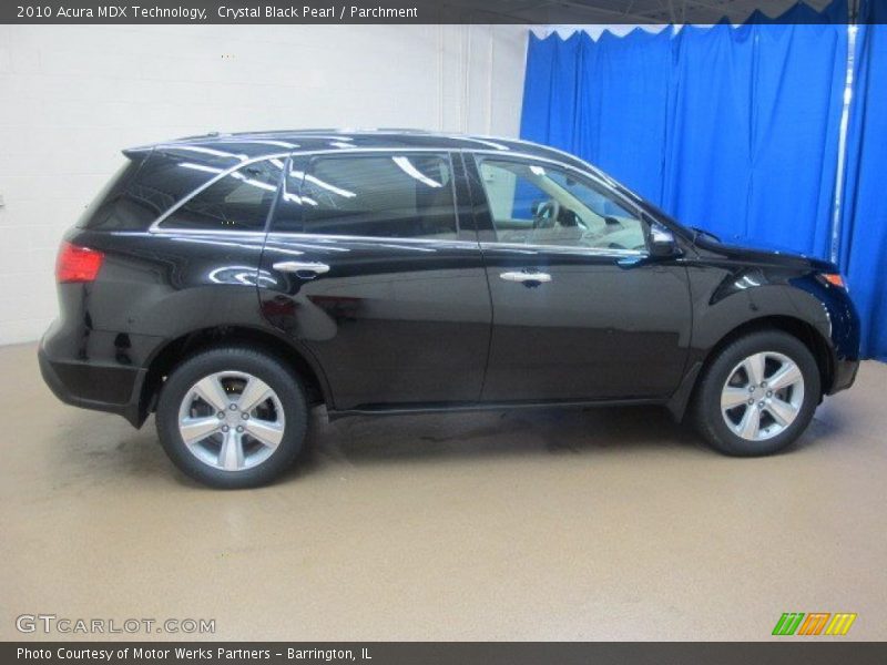 Crystal Black Pearl / Parchment 2010 Acura MDX Technology