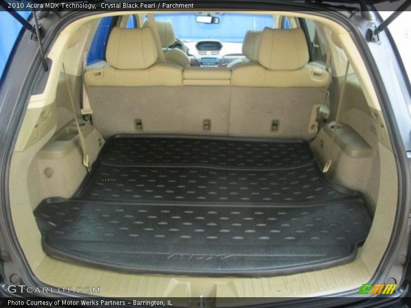 Crystal Black Pearl / Parchment 2010 Acura MDX Technology