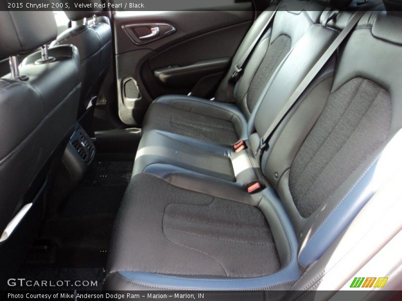 Rear Seat of 2015 200 S