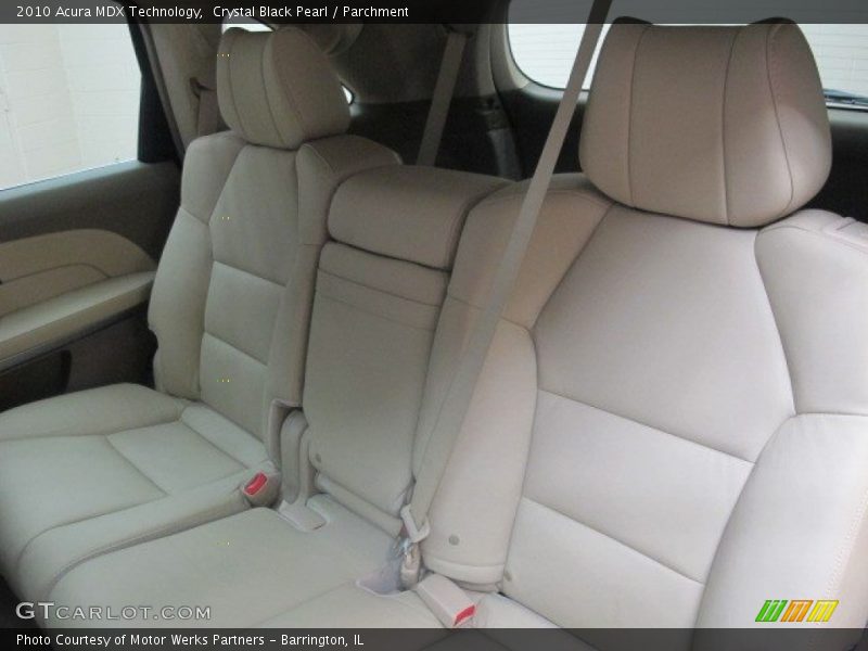 Crystal Black Pearl / Parchment 2010 Acura MDX Technology