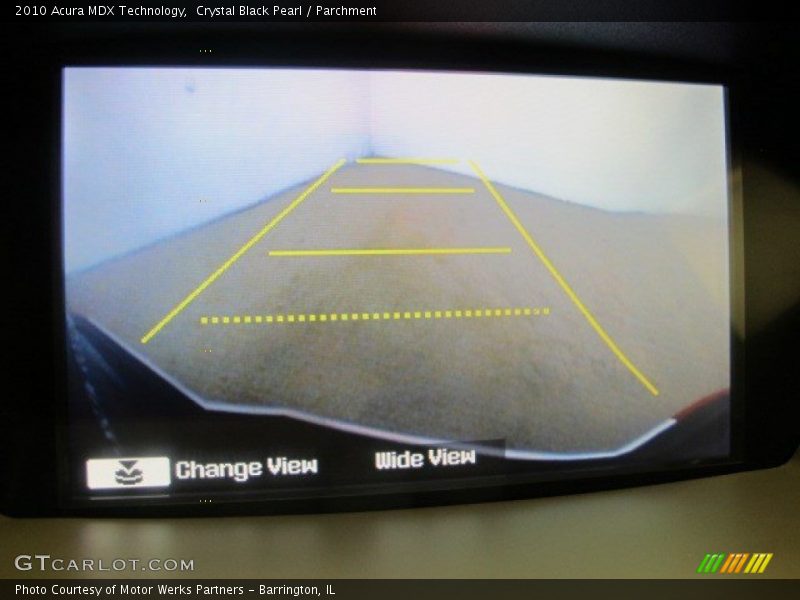 Crystal Black Pearl / Parchment 2010 Acura MDX Technology