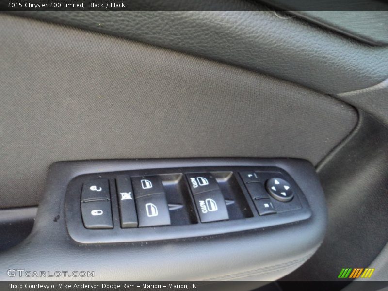 Black / Black 2015 Chrysler 200 Limited