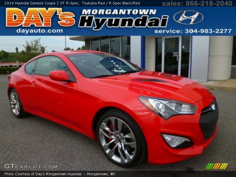 Tsukuba Red / R-Spec Black/Red 2014 Hyundai Genesis Coupe 2.0T R-Spec