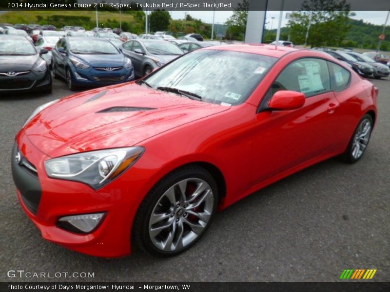 Tsukuba Red / R-Spec Black/Red 2014 Hyundai Genesis Coupe 2.0T R-Spec