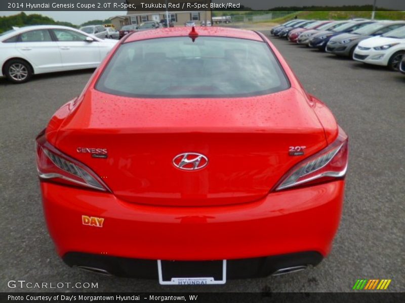 Tsukuba Red / R-Spec Black/Red 2014 Hyundai Genesis Coupe 2.0T R-Spec