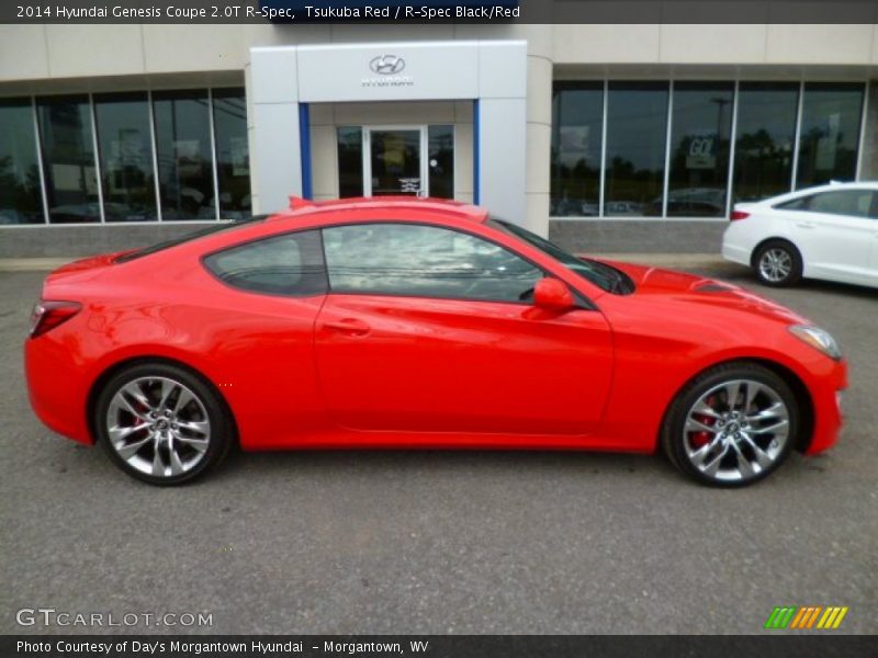 Tsukuba Red / R-Spec Black/Red 2014 Hyundai Genesis Coupe 2.0T R-Spec