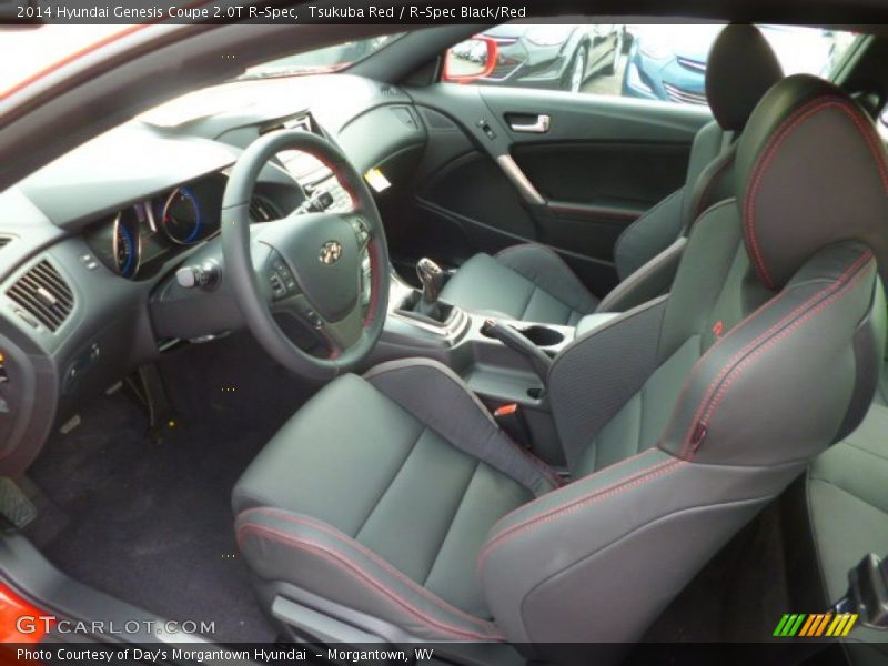 R-Spec Black/Red Interior - 2014 Genesis Coupe 2.0T R-Spec 