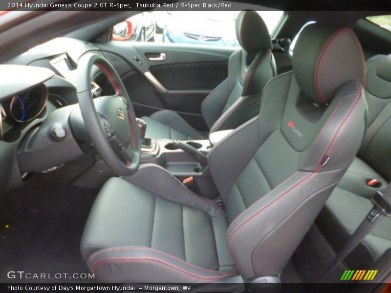 Front Seat of 2014 Genesis Coupe 2.0T R-Spec