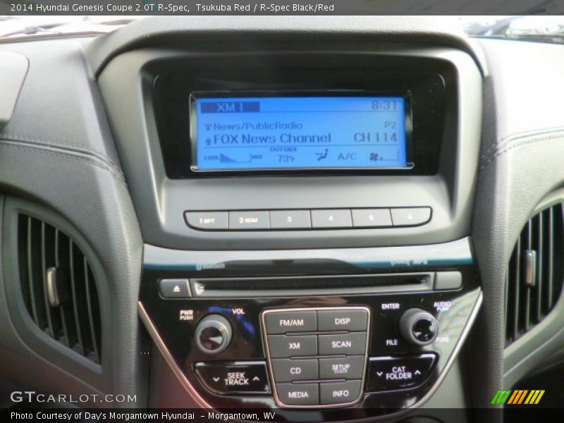 Controls of 2014 Genesis Coupe 2.0T R-Spec