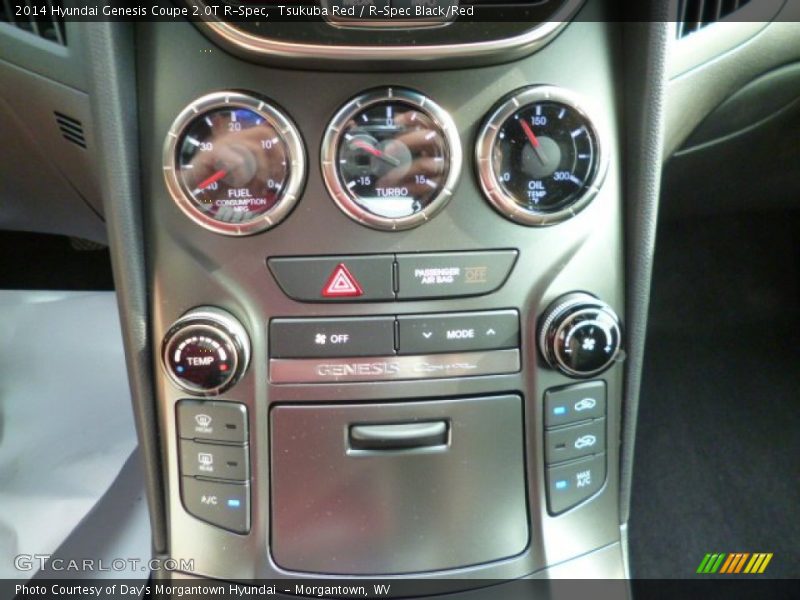 Controls of 2014 Genesis Coupe 2.0T R-Spec
