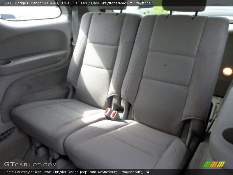 True Blue Pearl / Dark Graystone/Medium Graystone 2013 Dodge Durango SXT AWD