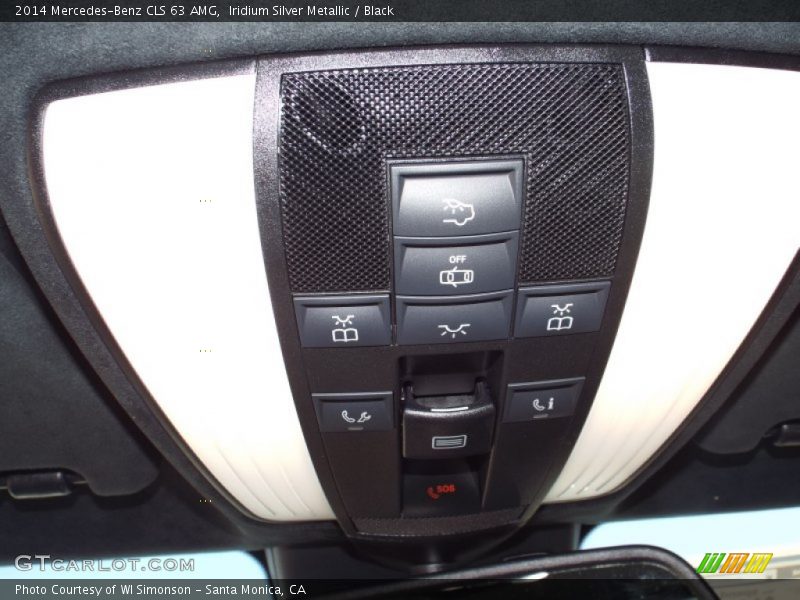 Controls of 2014 CLS 63 AMG