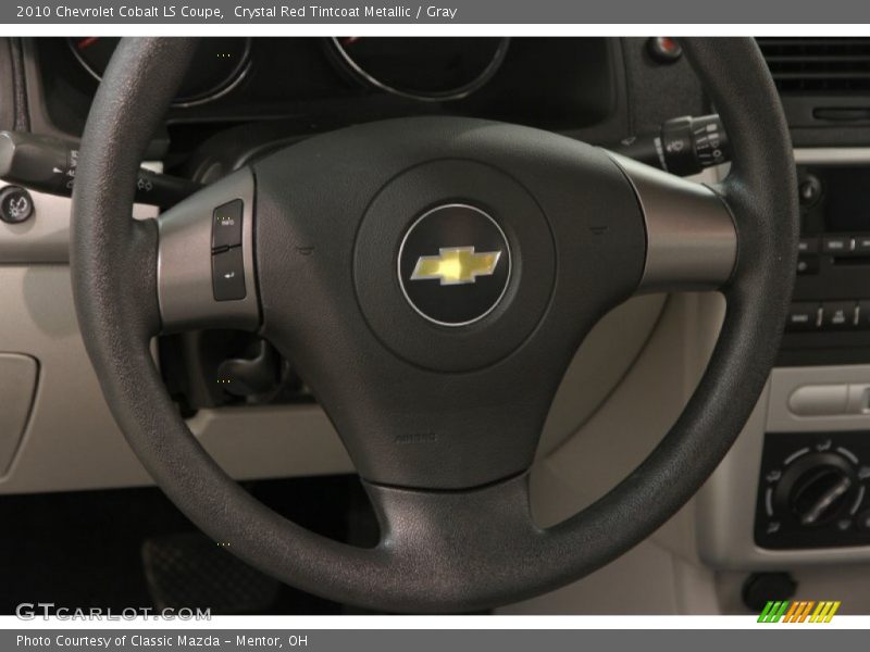 Crystal Red Tintcoat Metallic / Gray 2010 Chevrolet Cobalt LS Coupe