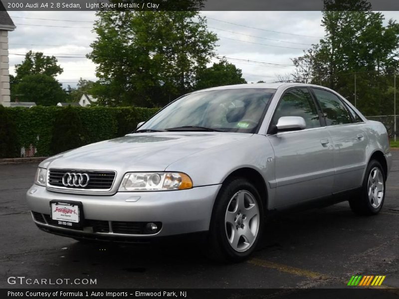 Light Silver Metallic / Clay 2000 Audi A4 2.8 Sedan