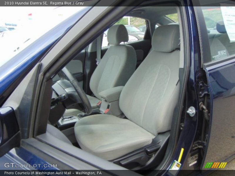 Regatta Blue / Gray 2010 Hyundai Elantra SE