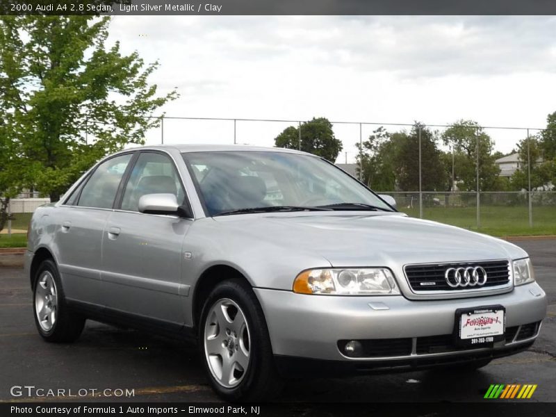 Light Silver Metallic / Clay 2000 Audi A4 2.8 Sedan