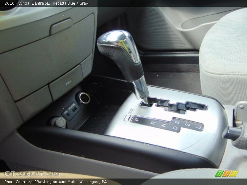 Regatta Blue / Gray 2010 Hyundai Elantra SE