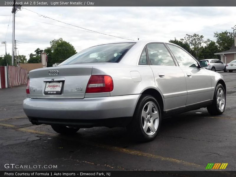 Light Silver Metallic / Clay 2000 Audi A4 2.8 Sedan