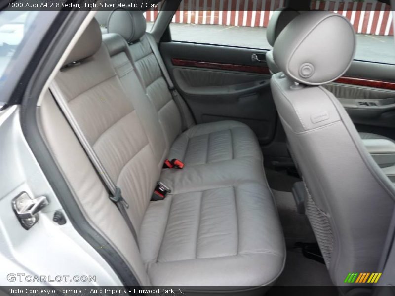 Light Silver Metallic / Clay 2000 Audi A4 2.8 Sedan