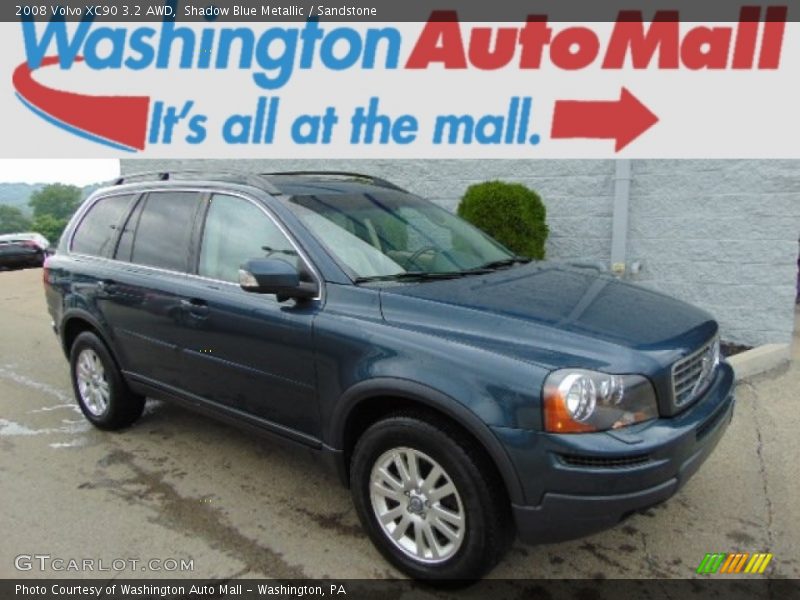 Shadow Blue Metallic / Sandstone 2008 Volvo XC90 3.2 AWD