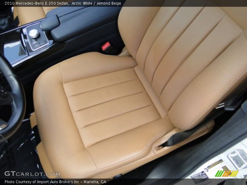 Arctic White / Almond Beige 2010 Mercedes-Benz E 350 Sedan