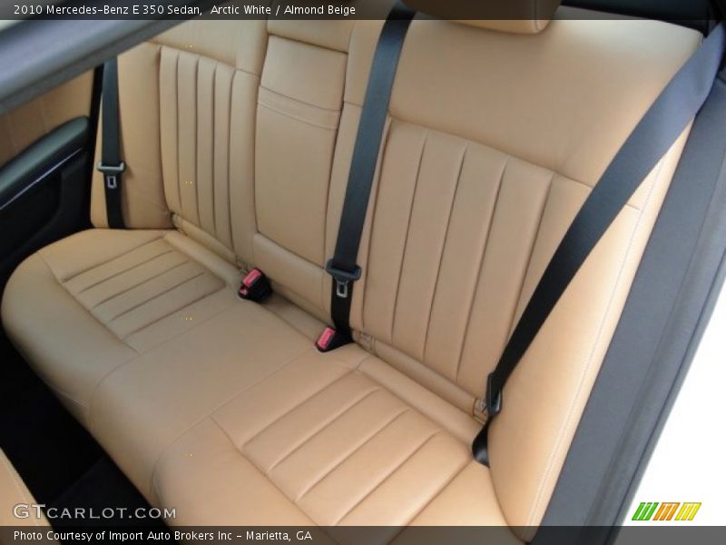 Arctic White / Almond Beige 2010 Mercedes-Benz E 350 Sedan