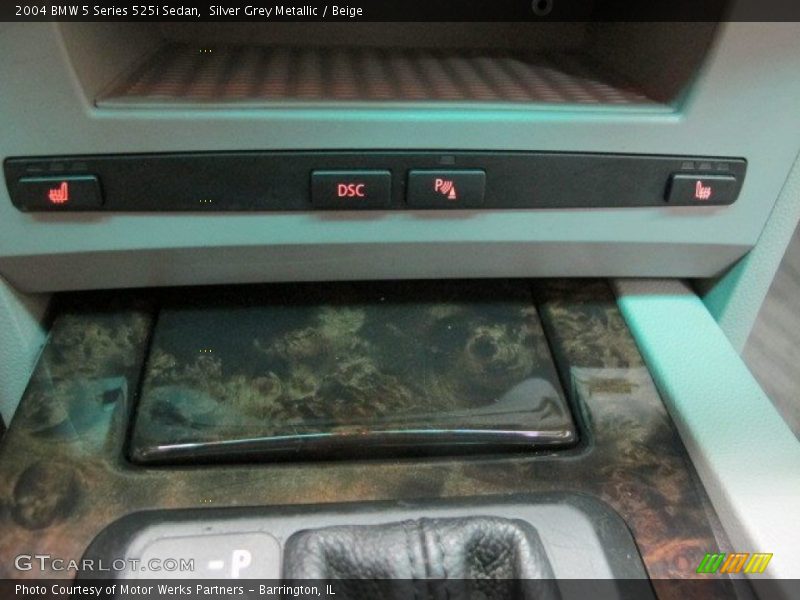 Silver Grey Metallic / Beige 2004 BMW 5 Series 525i Sedan