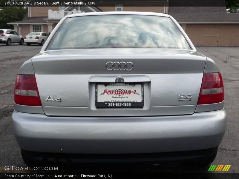 Light Silver Metallic / Clay 2000 Audi A4 2.8 Sedan