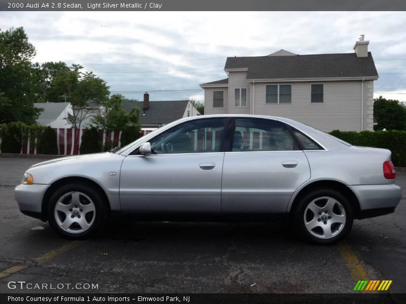Light Silver Metallic / Clay 2000 Audi A4 2.8 Sedan