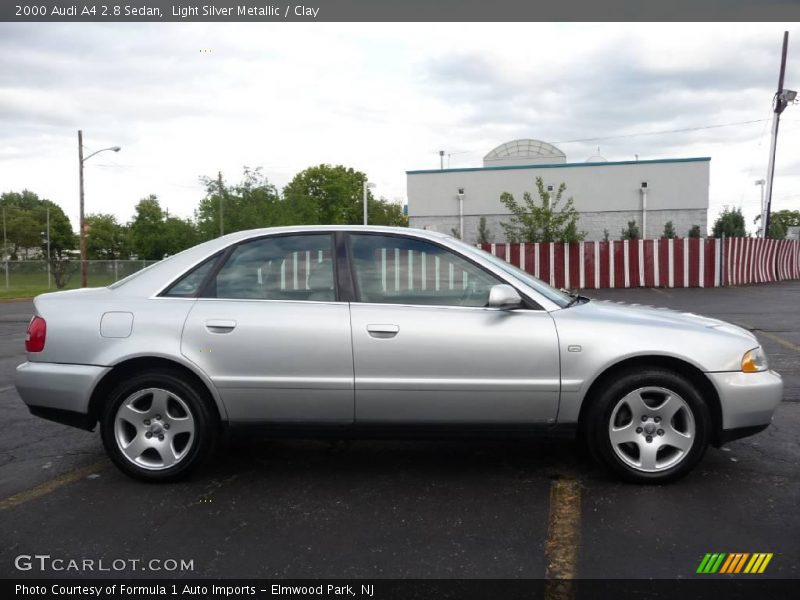 Light Silver Metallic / Clay 2000 Audi A4 2.8 Sedan
