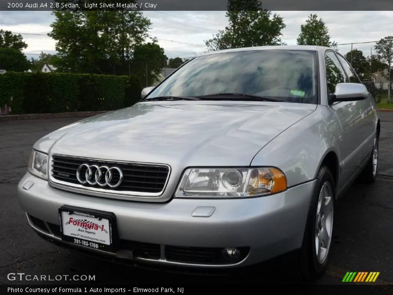 Light Silver Metallic / Clay 2000 Audi A4 2.8 Sedan