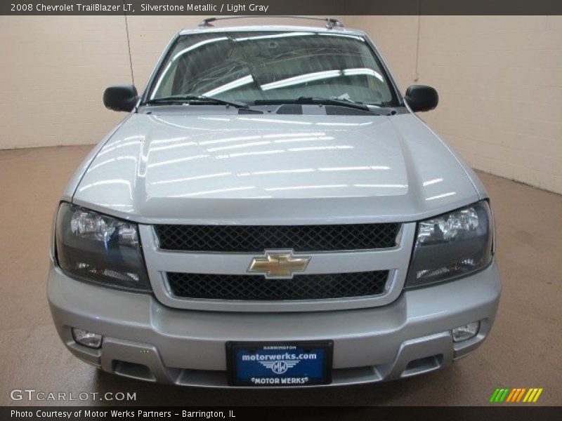 Silverstone Metallic / Light Gray 2008 Chevrolet TrailBlazer LT