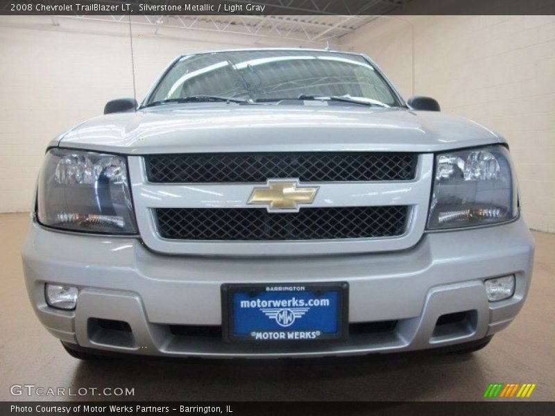 Silverstone Metallic / Light Gray 2008 Chevrolet TrailBlazer LT