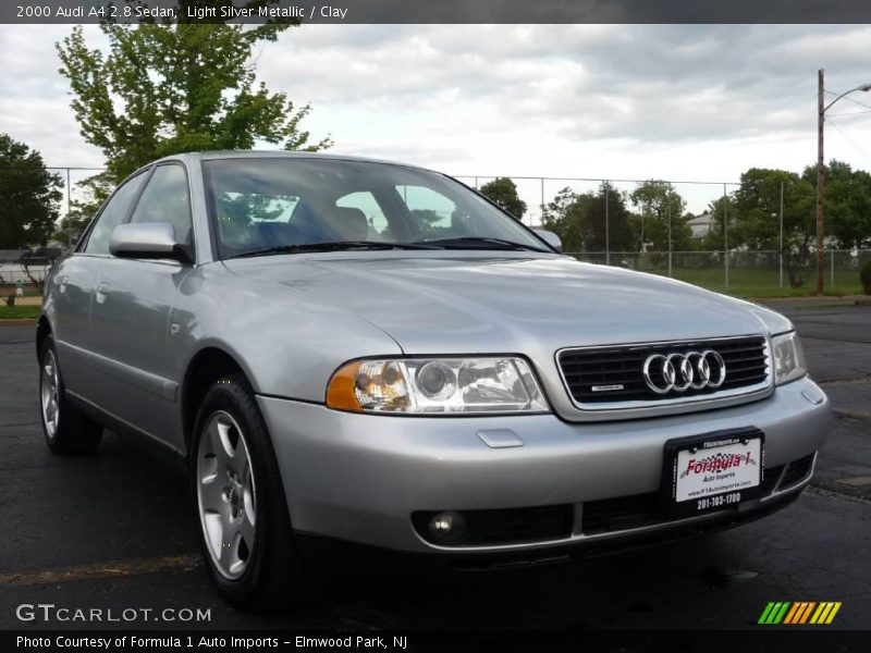 Light Silver Metallic / Clay 2000 Audi A4 2.8 Sedan