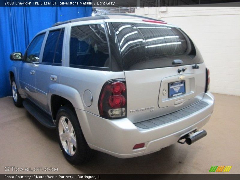 Silverstone Metallic / Light Gray 2008 Chevrolet TrailBlazer LT