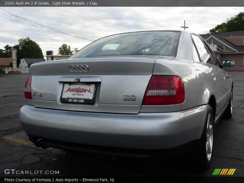 Light Silver Metallic / Clay 2000 Audi A4 2.8 Sedan