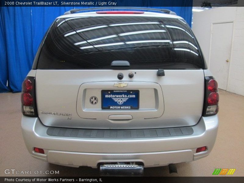 Silverstone Metallic / Light Gray 2008 Chevrolet TrailBlazer LT